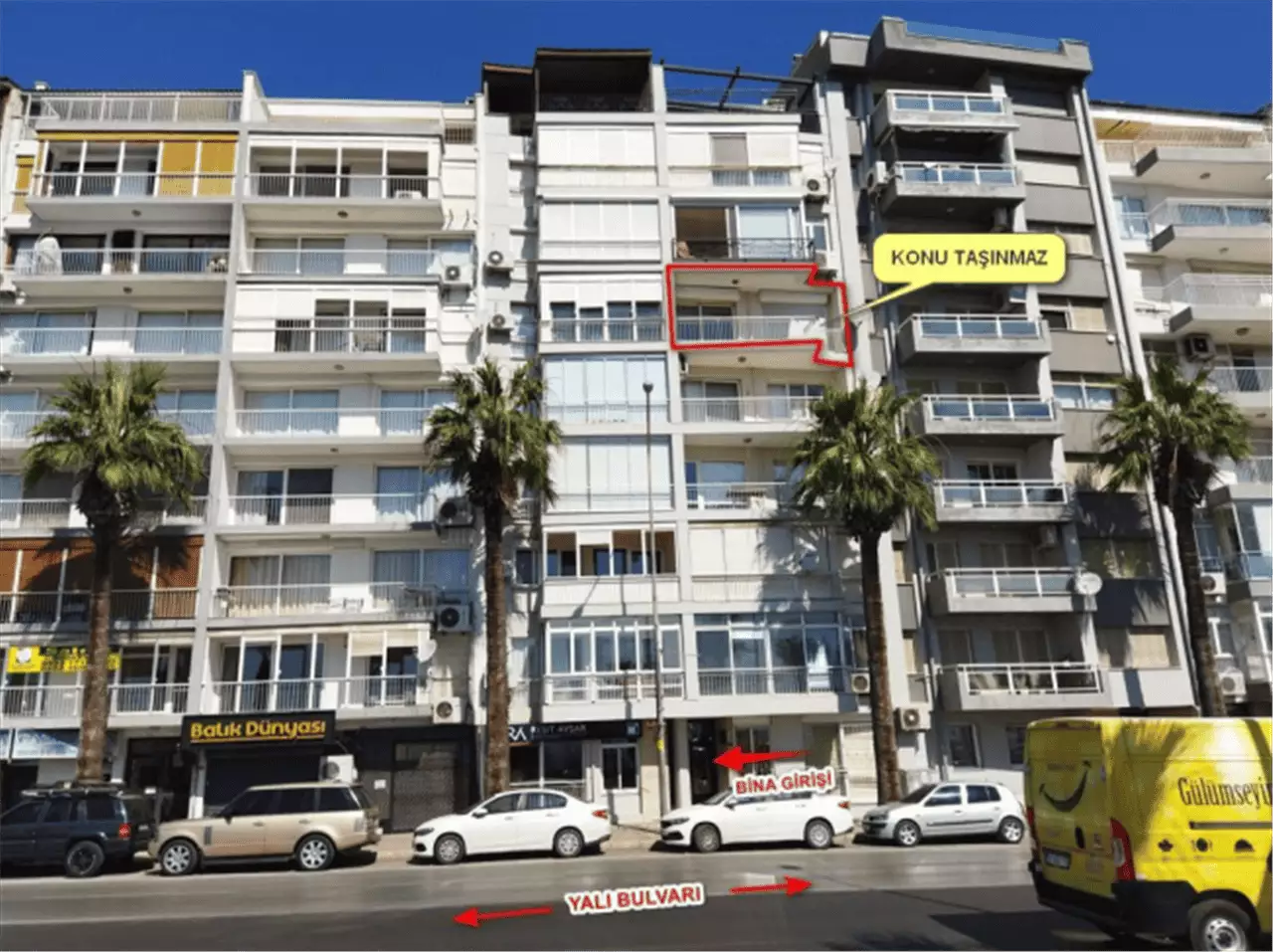 2710 İZMİR KARŞIYAKA TUNA MAHALLESİ DENİZ MANZARA