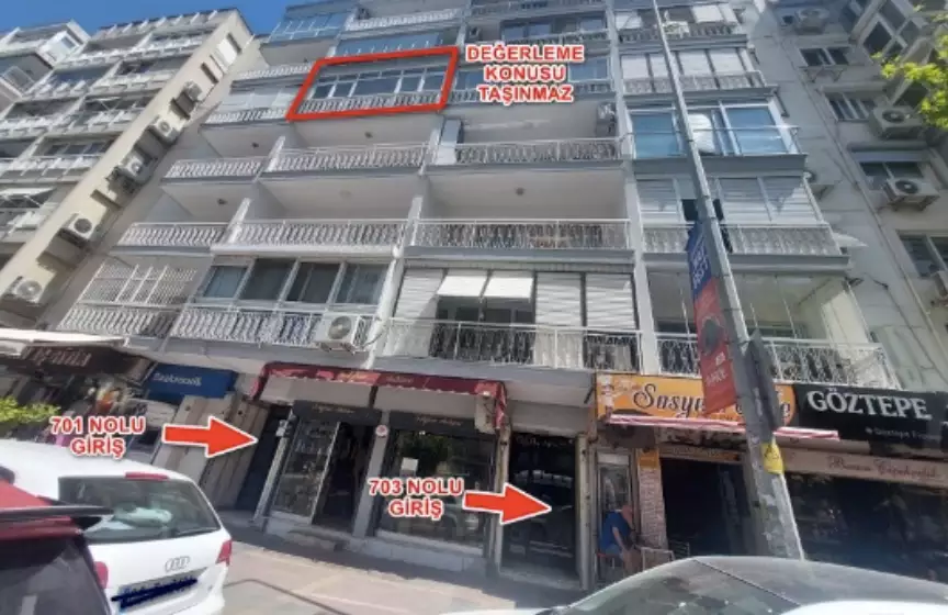 2760 İZMİR KONAK ÇANKAYA MAH. SATILIK 3+1 DAİRE
