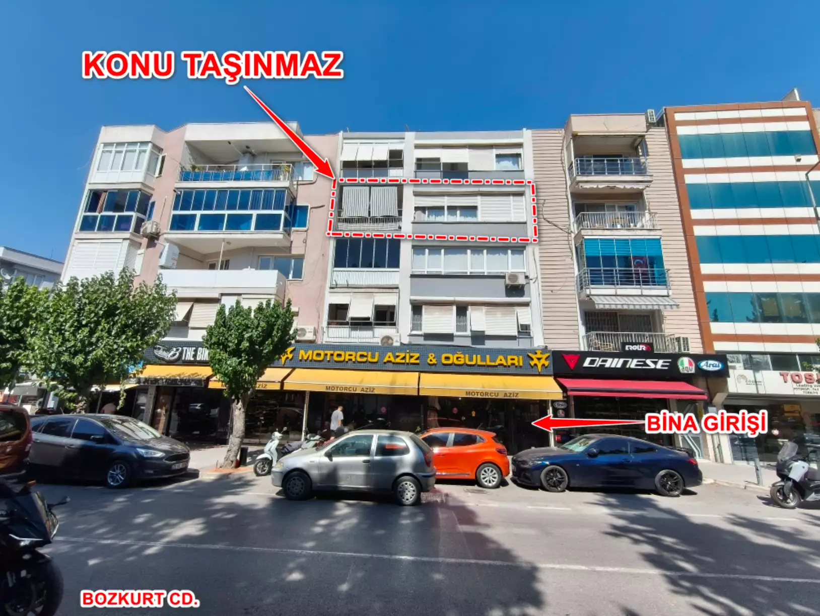 3178 İZMİR KONAK KAHRAMANLAR MAH. SATILIK 3+1 DAİRE